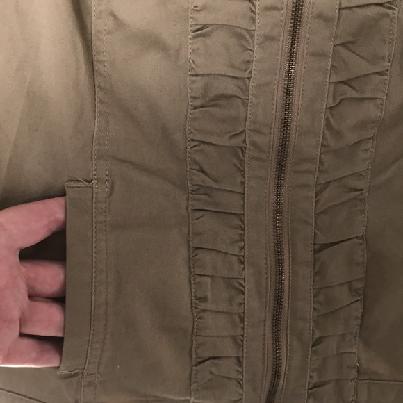 🤎BACCINI ZIPPER VEST TAN SIZE SMALL PETITE NWOT EXCELLENT CONDITION! - Picture 2 of 8